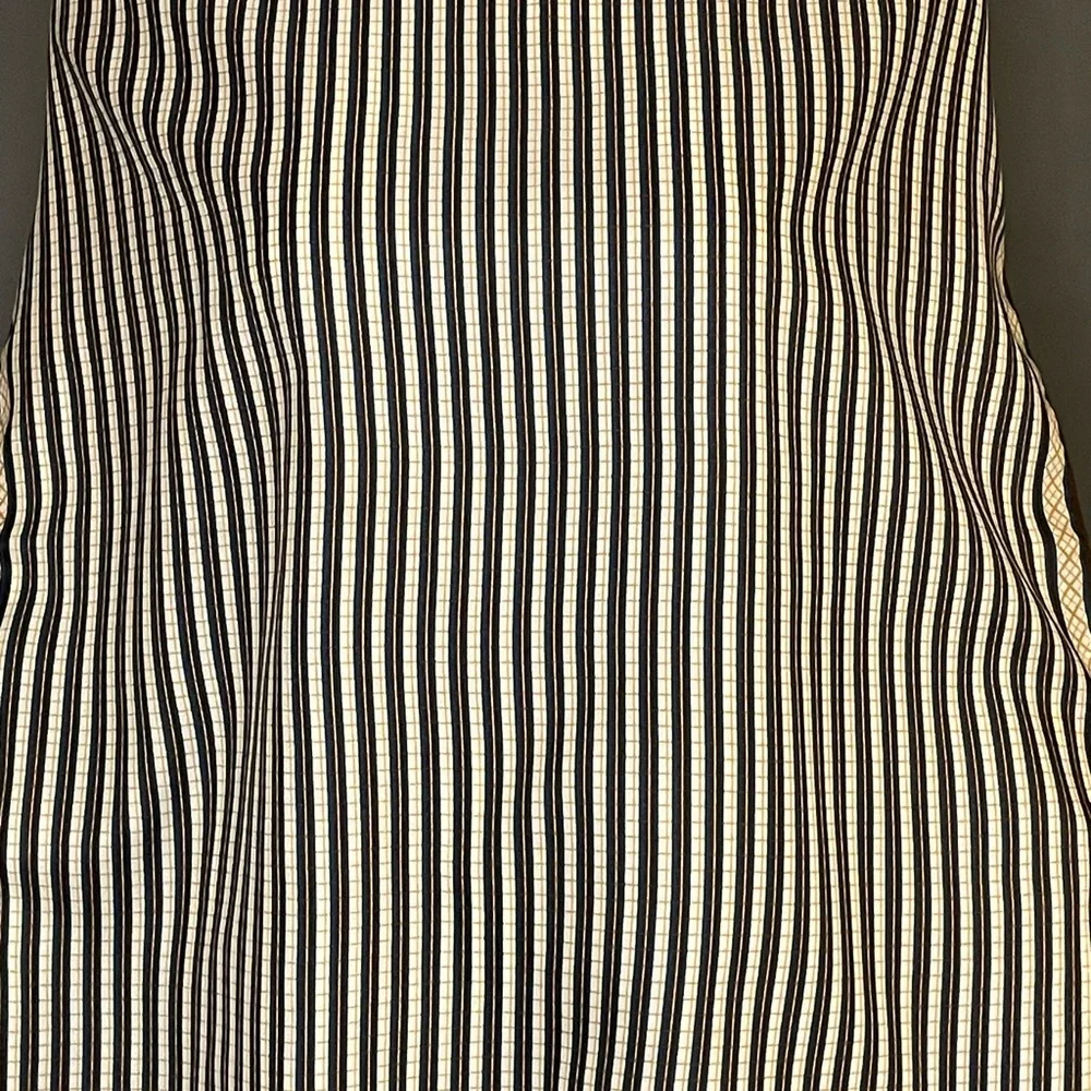 Vintage 70s Mr Emperor Striped Poly Scsrf 22 In Sq Excellent Condition